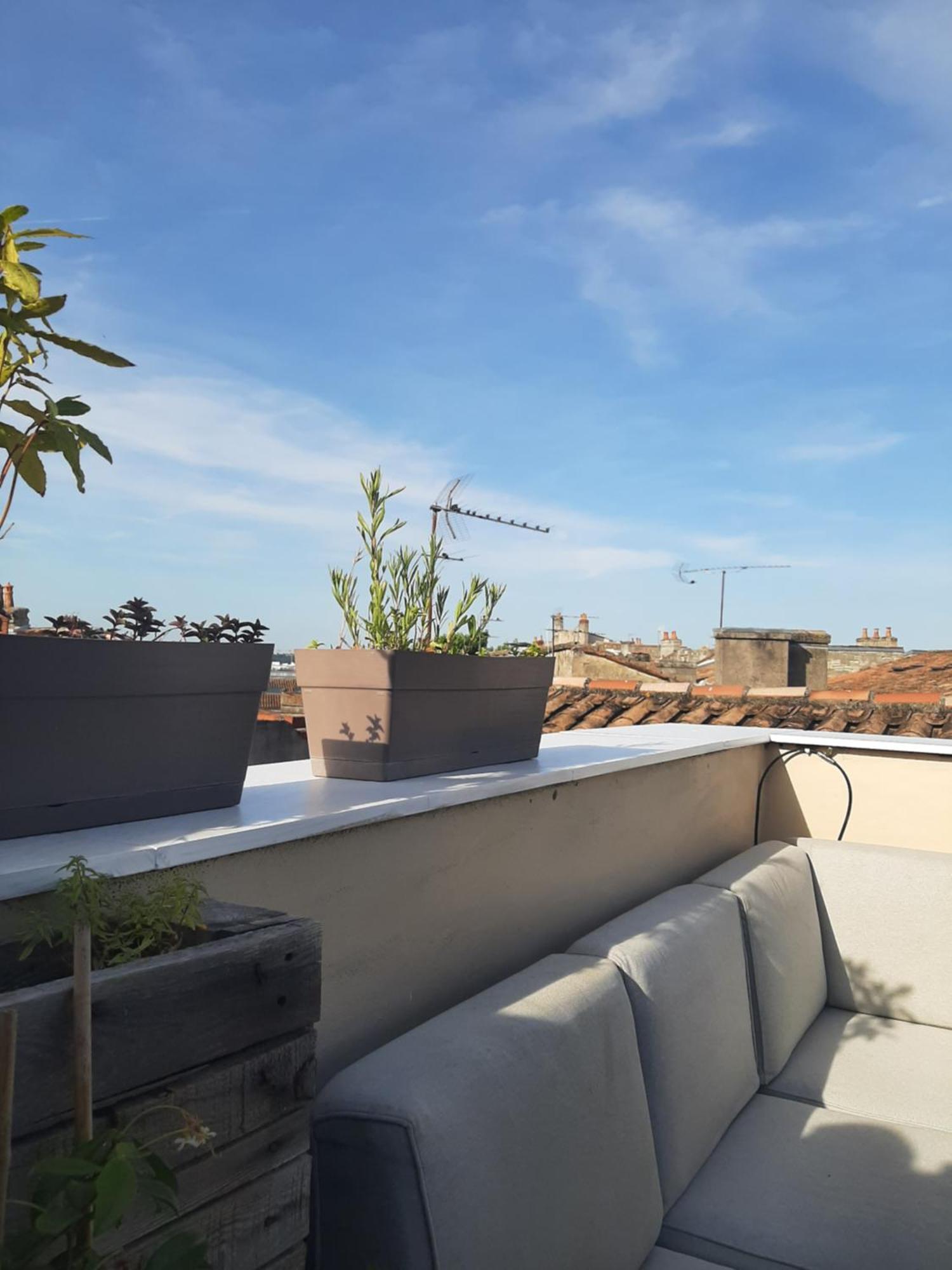 Appartement Avec Terrasse Centre Bordéus Exterior foto