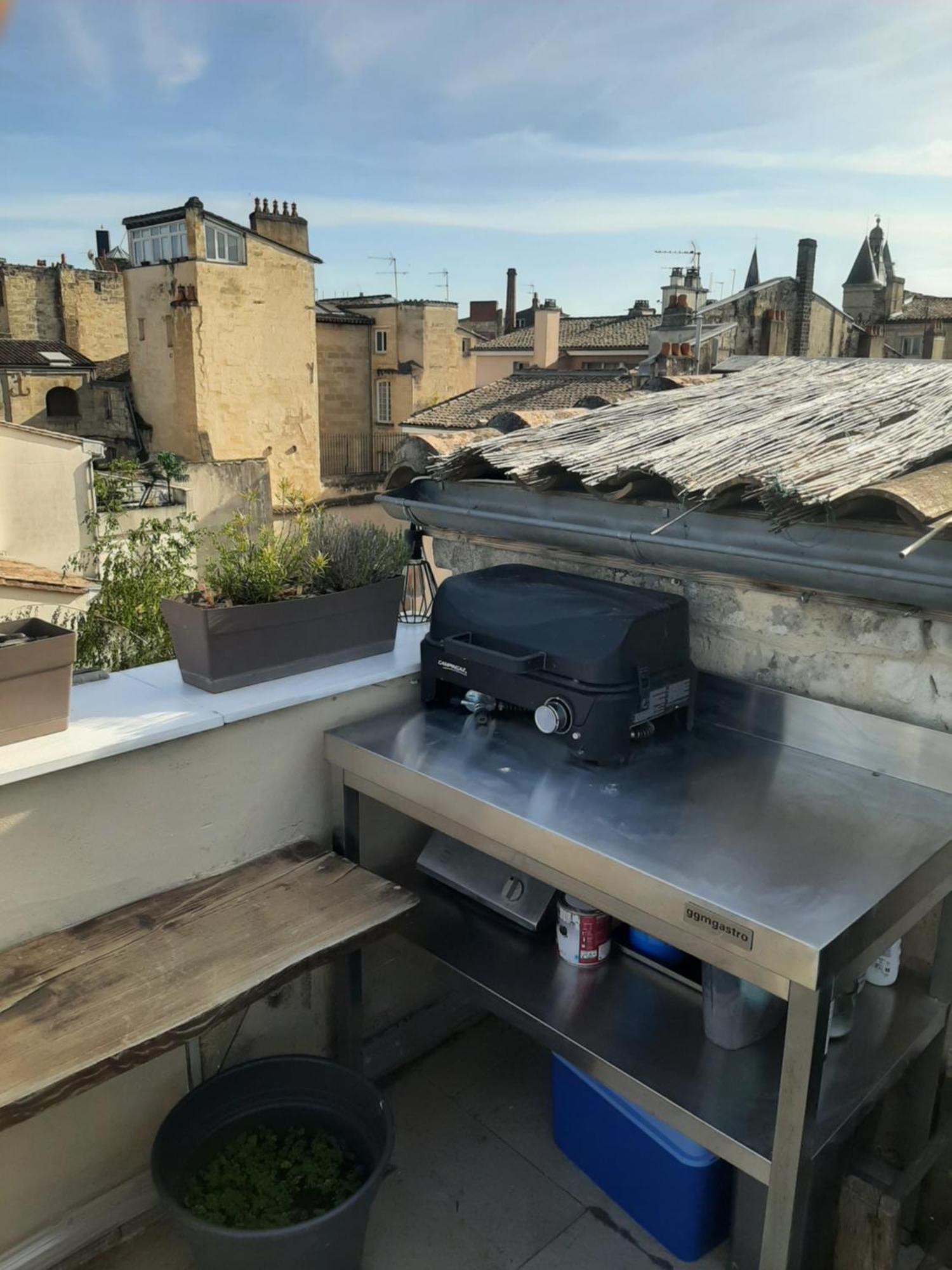Appartement Avec Terrasse Centre Bordéus Exterior foto